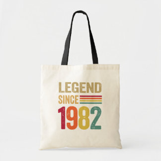 Bolsa Tote Legenda de presentes de 40 anos desde 1982 - 40º d