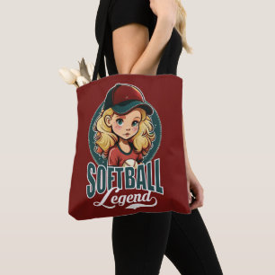 Bolsa Tote Legenda de Softball