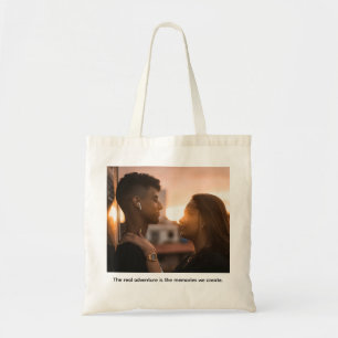 Bolsa Tote Legenda Personalizada de Máquina de Escrever para