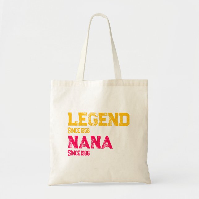 Bolsa Tote Legendária Nana Vintage (Frente)