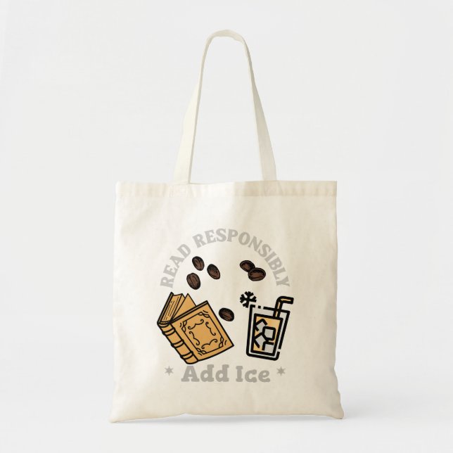 Bolsa Tote Leia de forma responsável (Frente)