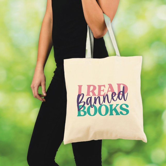 Bolsa Tote Leia livros proibidos (Criador carregado)