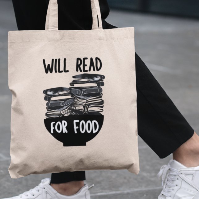Bolsa Tote Leia para o presente da Bibliotecária do Bookworm  (Shop now and share your enthusiasm for books!)
