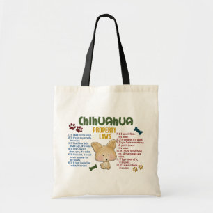 Bolsa Tote Leis 4 da propriedade da chihuahua