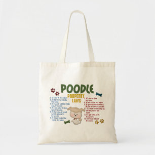 Bolsa Tote Leis de Propriedade de Poodle 4