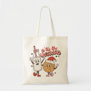 Bolsa Tote Leite de Natal e Biscoito