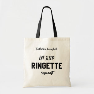 Bolsa Tote Leitor de Ringette Repetitivo de Repouso de Comida