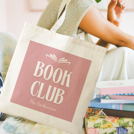 Bolsa Tote Leitores do Clube Personalizado de Livros