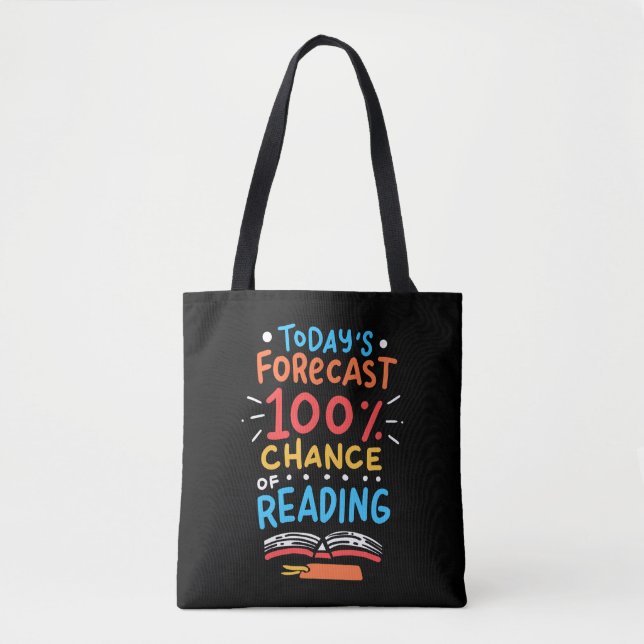 Bolsa Tote Leitura - 100% de probabilidade de leitura (Frente)
