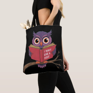 Bolsa Tote Leitura de Coruja