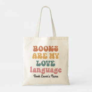 Bolsa Tote Leitura do Livro Personalizado Alojou Nome Dosagem