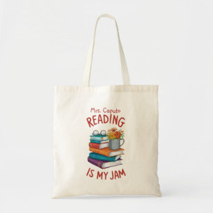 Bolsa Tote Leitura Personalizada do Livro é o meu Emperrament