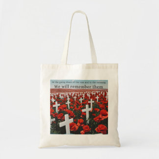 Bolsa Tote Lembrança de Honrando o Serviço Fallen Heroes