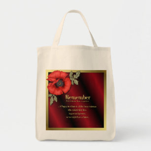 Bolsa Tote Lembrar Poppy