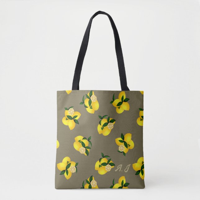 Bolsa Tote Lemon Chic Olive (Frente)