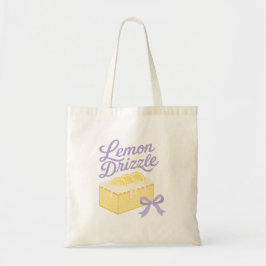 Bolsa Tote Lemon Drizzle - Design de Sobremesa Pastel Coquete