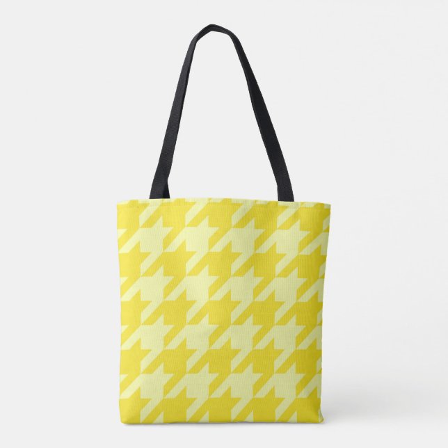 Bolsa Tote Lemon Houndstooth (Verso)