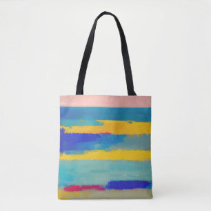 Bolsa Tote "Lemonade Lullaby" Abstrato Art