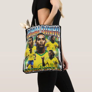 Bolsa Tote Lenda do Futebol Brasileiro Vintage 90