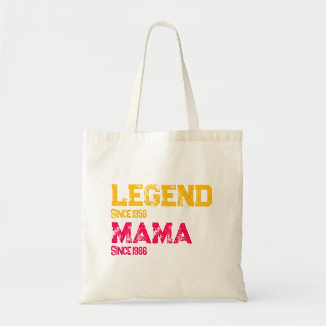 Bolsa Tote Lendária Mamãe Vintage (Frente)