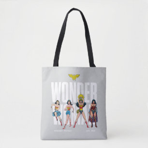 Bolsa Tote Lendas da Mulher-Maravilha para Sempre Gráfico