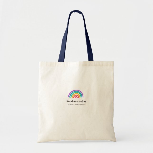 Bolsa Tote Lendo programa (Frente)
