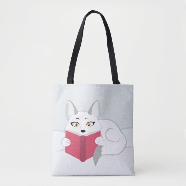 Bolsa Tote Lendo Raposa (Frente)