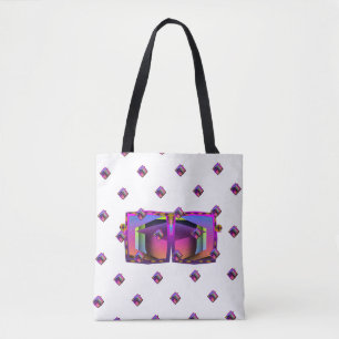 Bolsa Tote Lentes Refletidas