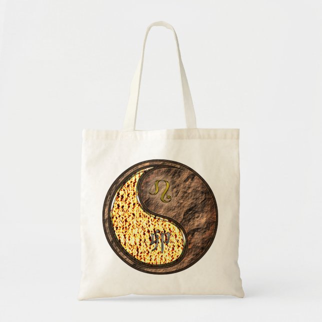 Bolsa Tote Leo & Earth Rabbit (Frente)