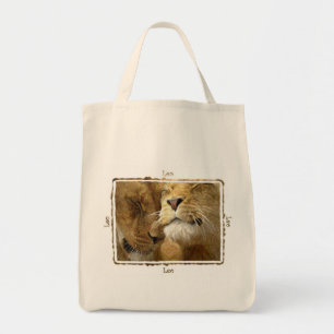 Bolsa Tote Leo - Leões em Lápis de Cor
