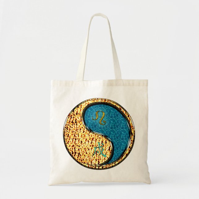 Bolsa Tote Leo & Water Dog (Frente)