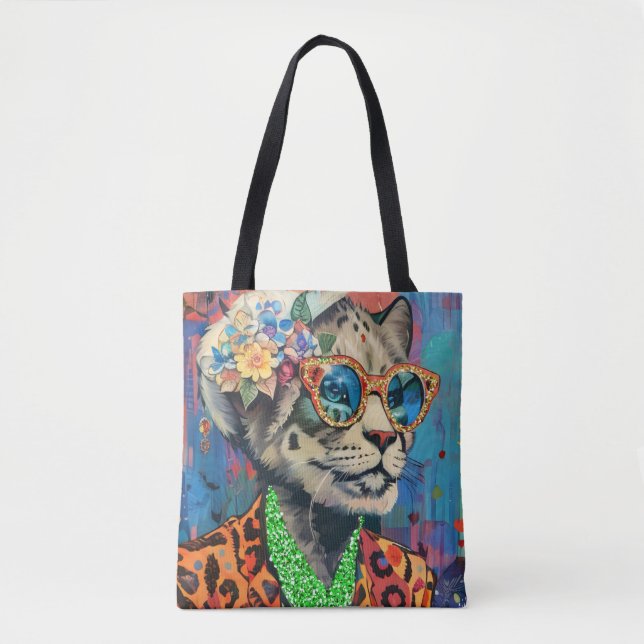 Bolsa Tote Leoa Iris apfel (Frente)