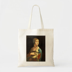 Bolsa Tote Leonardo Da Vinci - A Dama Com Um Ermine