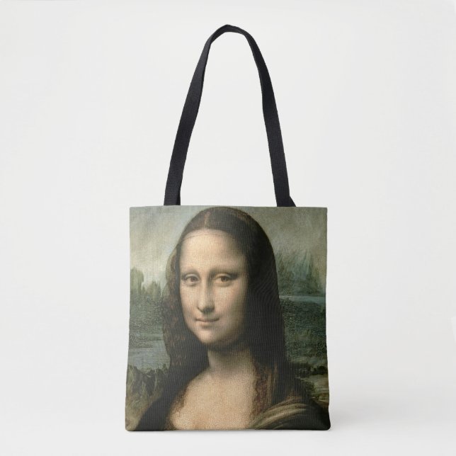 Bolsa Tote Leonardo Vinci | Mona Lisa, c.1503-6 (Frente)