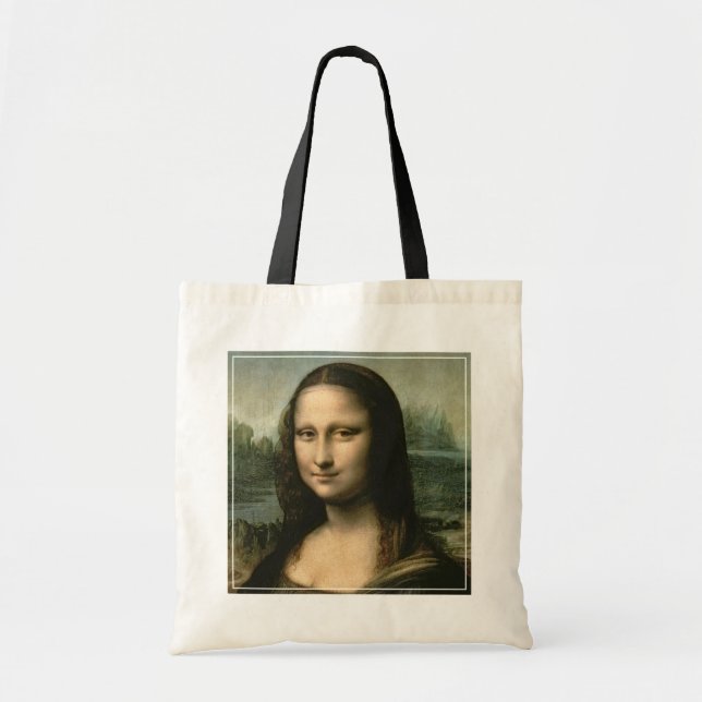 Bolsa Tote Leonardo Vinci | Mona Lisa, c.1503-6 (Frente)