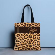 Leopard Print Wild Girly Patterno Personalizado No