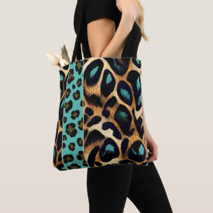 Bolsa Tote LEOPARD - Saco de Tote, Saco de Compras