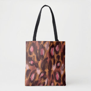 Bolsa Tote Leopard Spots African Animal Standard
