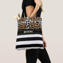 Leopardo Chic e Positividade em Stripes Brancas Ne