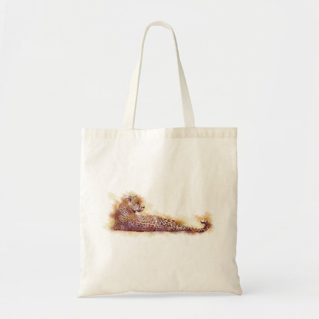 Bolsa Tote Leopardo-d-água (Frente)