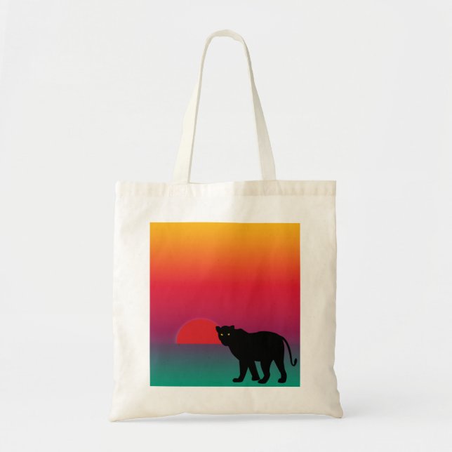 Bolsa Tote Leopardo-do-sol em África (Frente)
