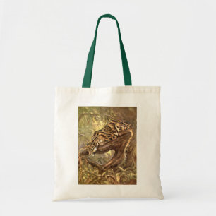 Bolsa Tote Leopardo nublado por Cisne CE, Animais Selvagens V