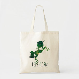 Bolsa Tote Lepricorn Unicorn Dias de São Patrícios Girls Sham