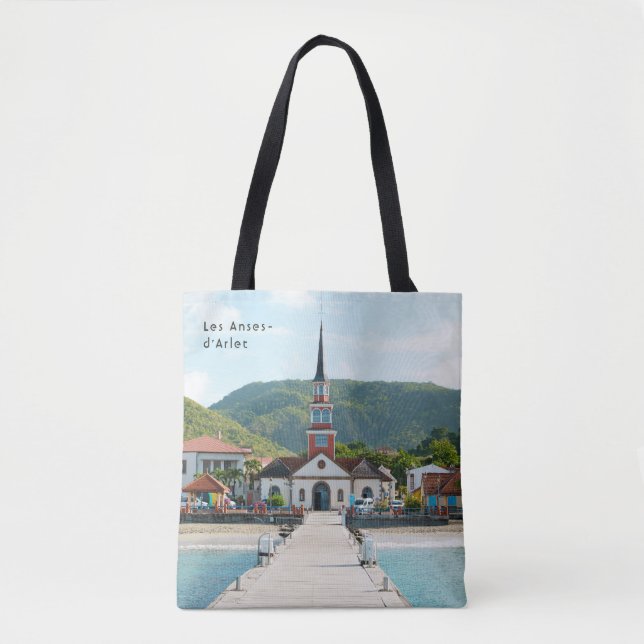Bolsa Tote Les Anses-d'Arlet Martinique Scenic Coastal (Frente)