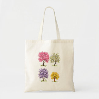 Bolsa Tote Les arbres en couleurs sac Madame.