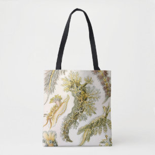 Bolsa Tote Lesmas Marinhas por Ernst Haeckel, Nudibrânquia Vi