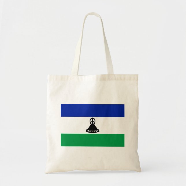 Bolsa Tote Lesoto Flag (Frente)