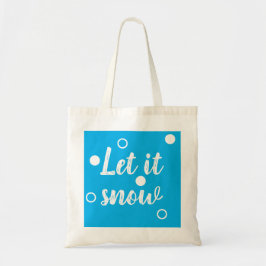 Bolsa Tote Let it snow