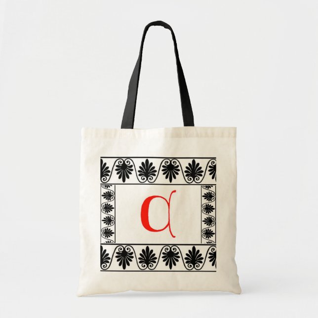 Bolsa Tote Letra C Bag Bordada (Frente)