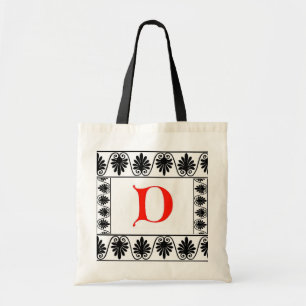 Bolsa Tote Letra D Bag com Bordo